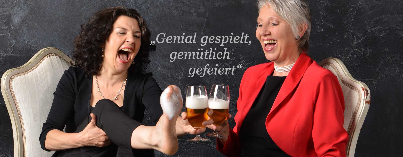 Hilde Feld und Barbara Habig